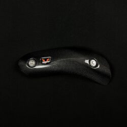 Front carbon heat shield